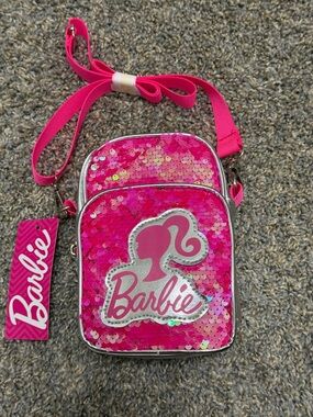 Barbie Hot Pink Sequin Mini Crossbody